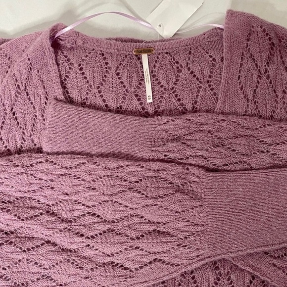 NEW! Free People oversized knit sweater - Picture 3 of 5